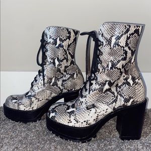 ROC Lush snakeskin boots